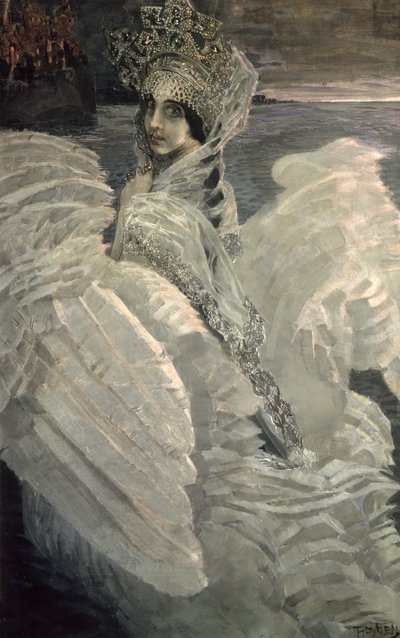 Die Schwanenprinzessin, 1900 von Mikhail Aleksandrovich Vrubel